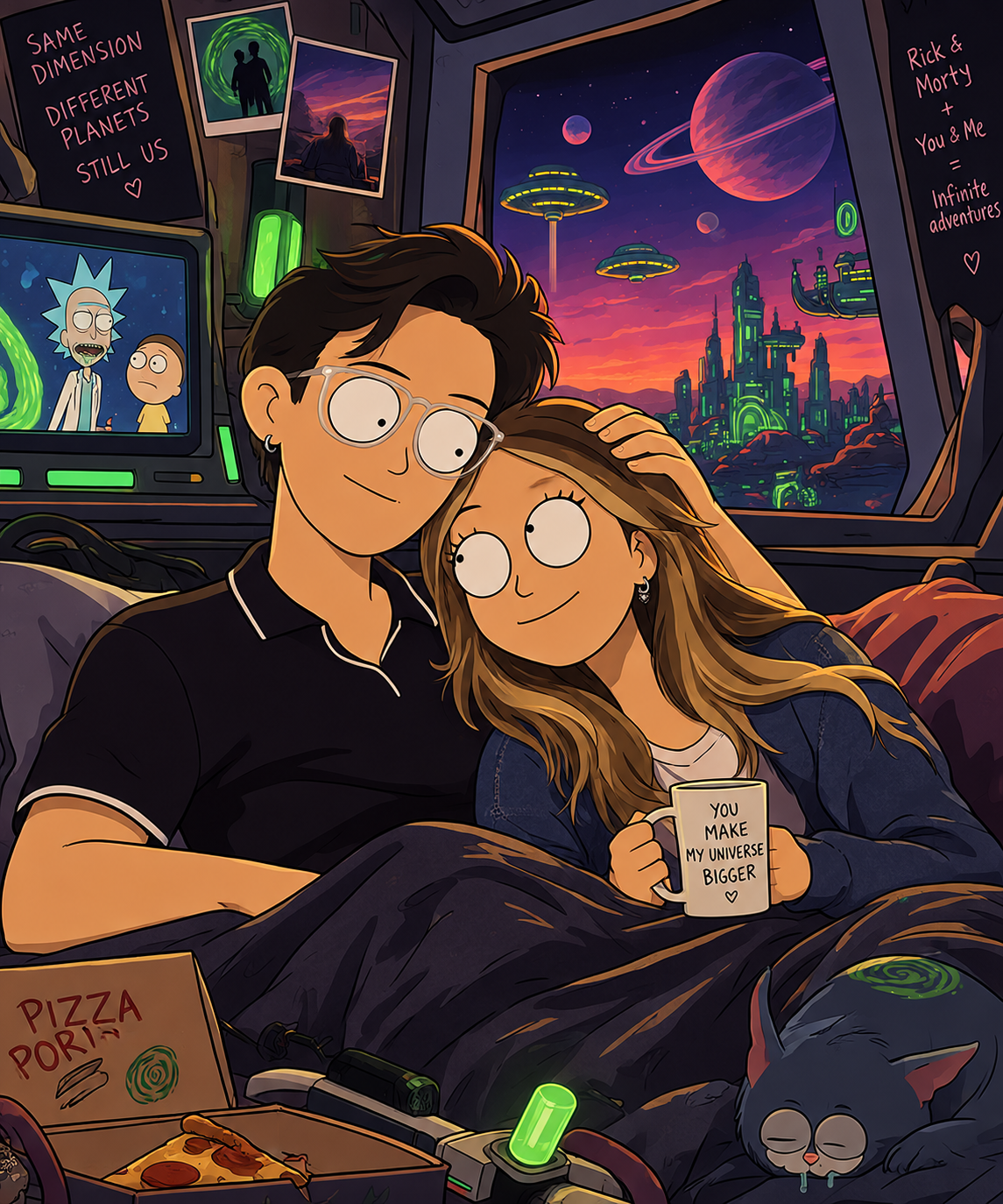 Rick and Morty evreninde biz