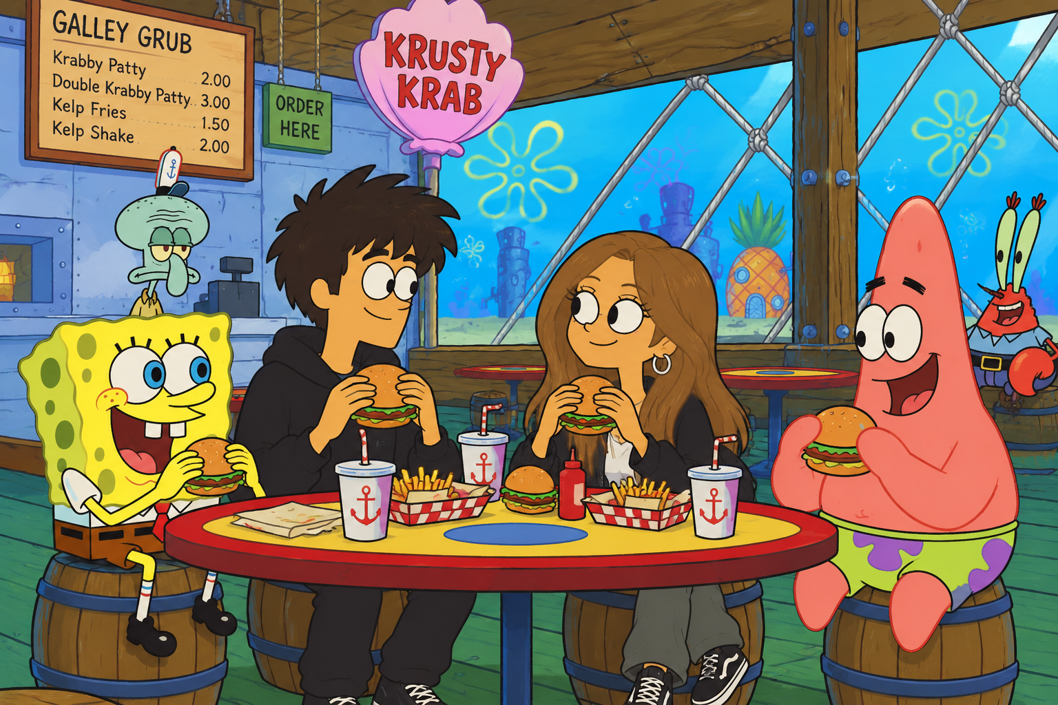 SpongeBob evreninde biz